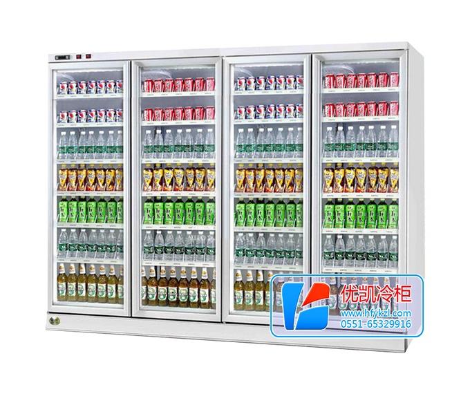 四門風冷飲料柜（外置機組款）
