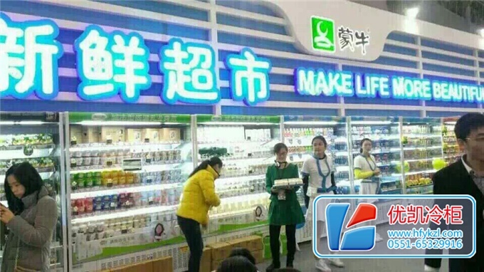 乳品冷藏風幕柜